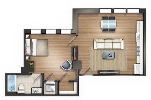 Floor plan Dora