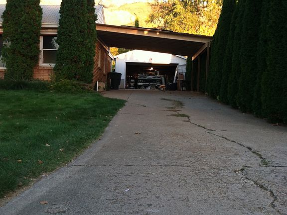 carport built Oct 2014