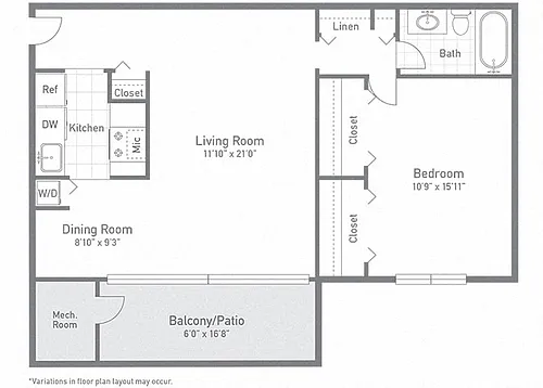 Floor plan The Mountain Laurel