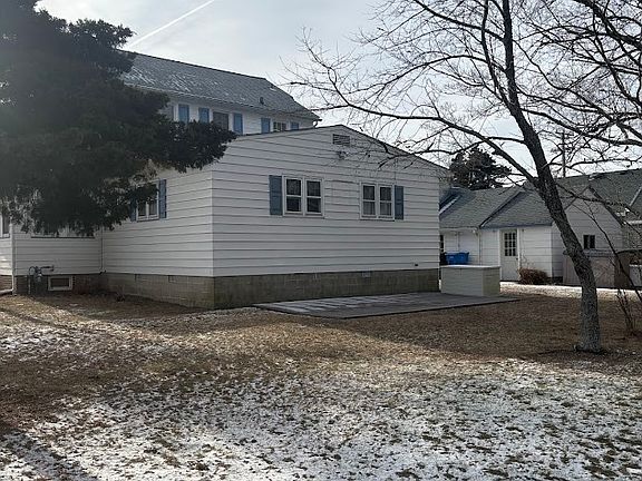 Rear of the house.
