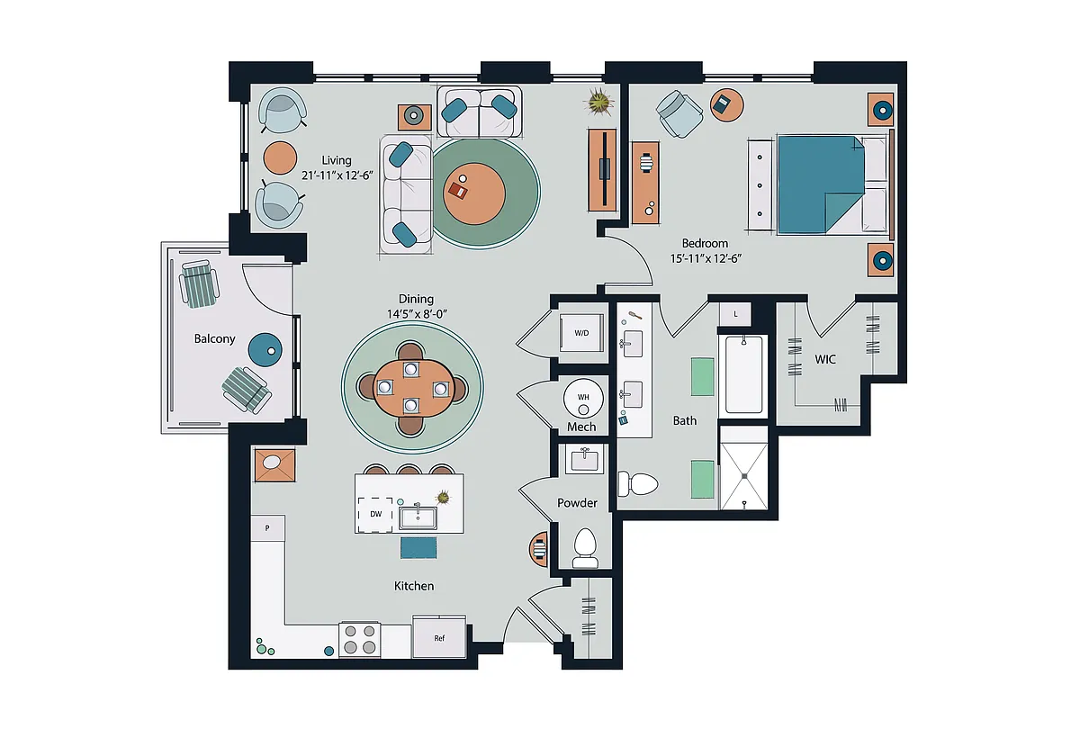 Floor plan A24