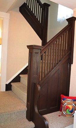 WINDING STAIRS & BENCH