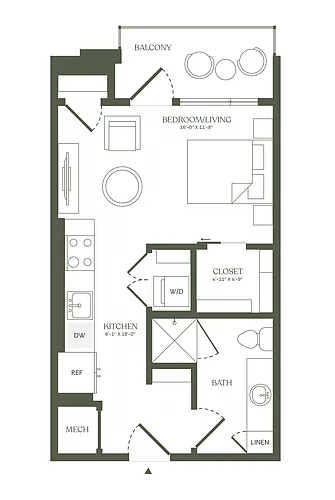 Floor plan S2A