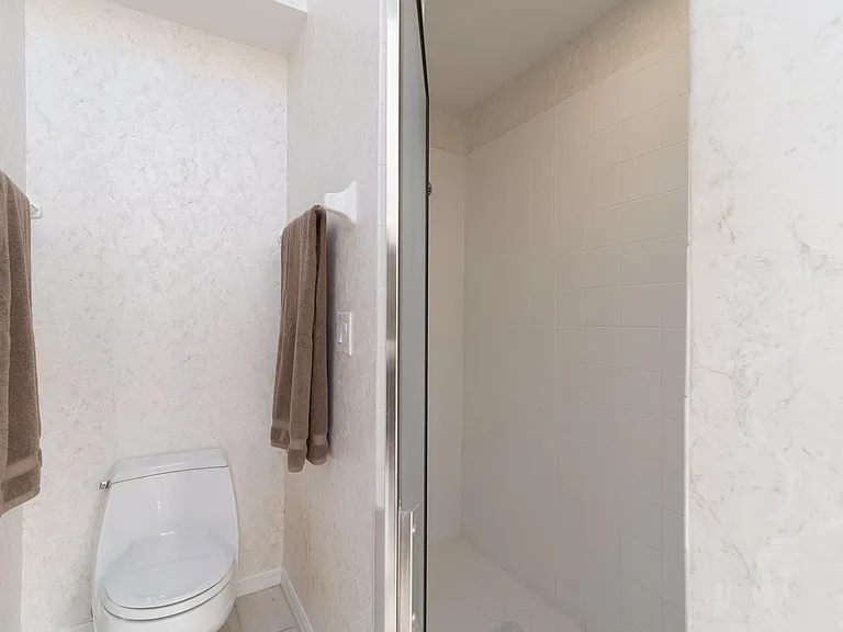 Master shower