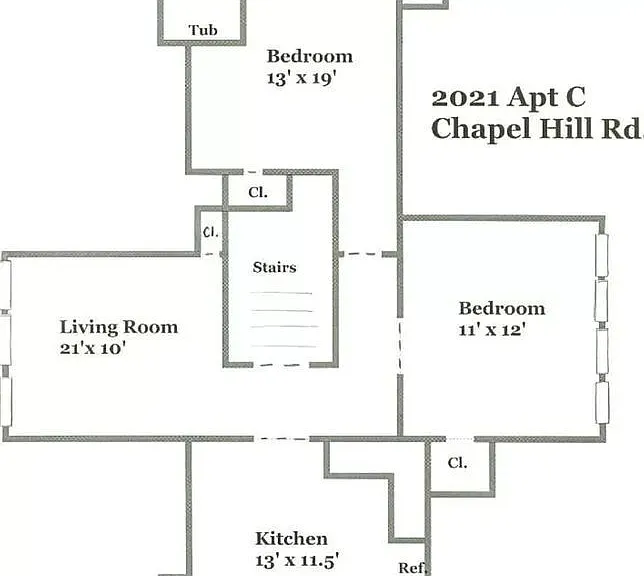 2021 Chapel Hill Rd #C — Photo 13