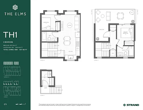 Floor plan Plan TH1