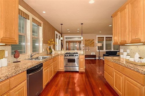 Beautiful open kitchen