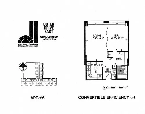 Floor plan Tier 6