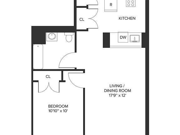 2nd image of 321 E 3rd St APT 4B