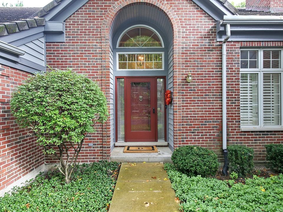 Brick walk leading to classic entrance