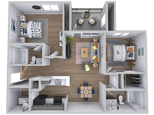 Floor plan B3