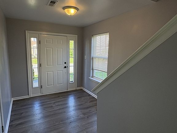 LVP Flooring in Foyer