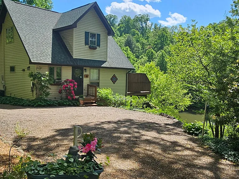 Tucked in a cove at the end of a culdesac.