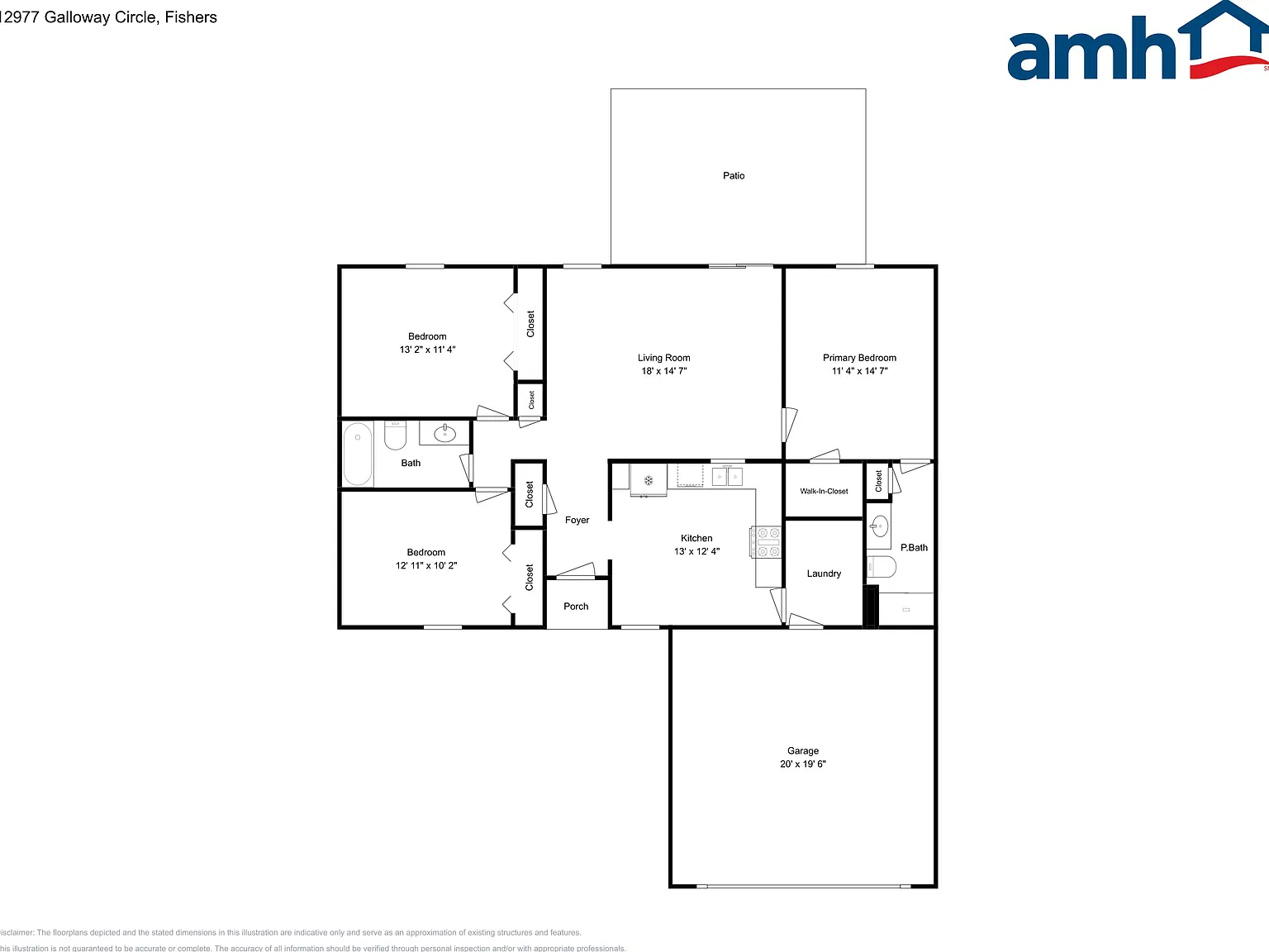 3 bed, 2.0 bath, 1244 sqft, $2,035 — Photo 2