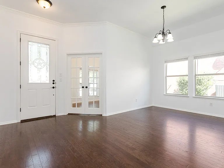 Front Door, Study Room and Dinning Room