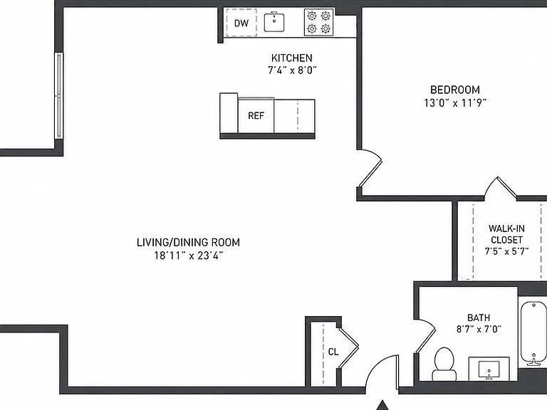 124 W 23rd St #4B — Photo 2