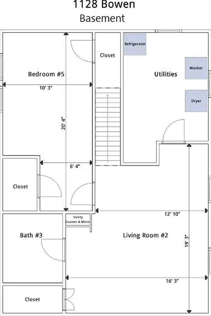 1128 Bowen Ct (5 BR) - Tallard Apartments — Photo 3