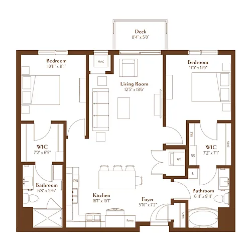 Floor plan Luster