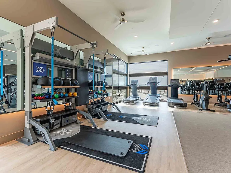 Expansive Fitness Center