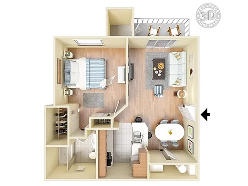 Floor plan Oak