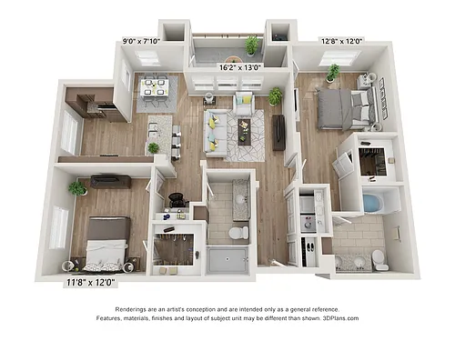 Floor plan ANGELES