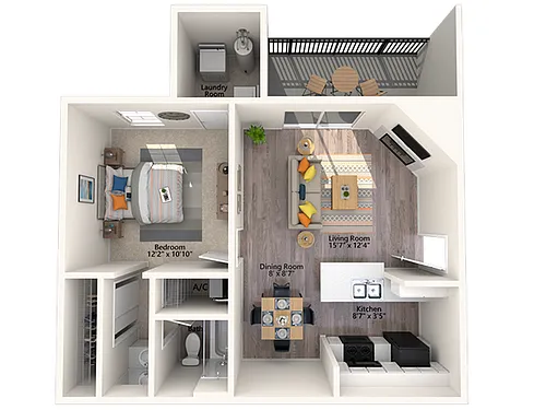 Floor plan The Benson