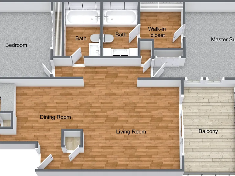 The Southbank 2 Bedroom 2 Bath The Southbank 2 Bedroom 2 Bath