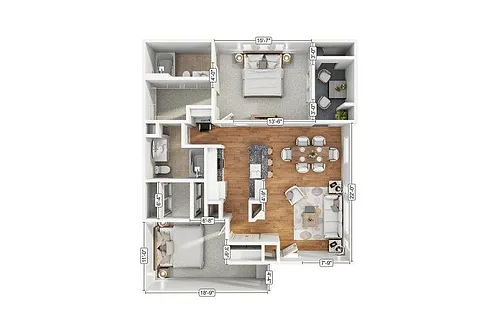 Floor plan 2A2