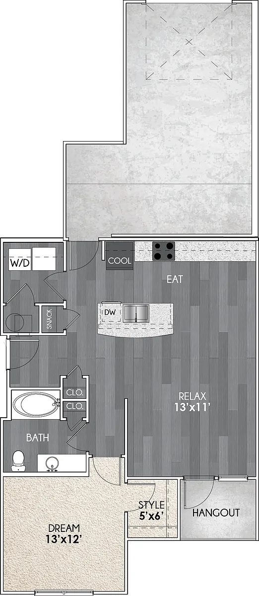 Floor plan A21