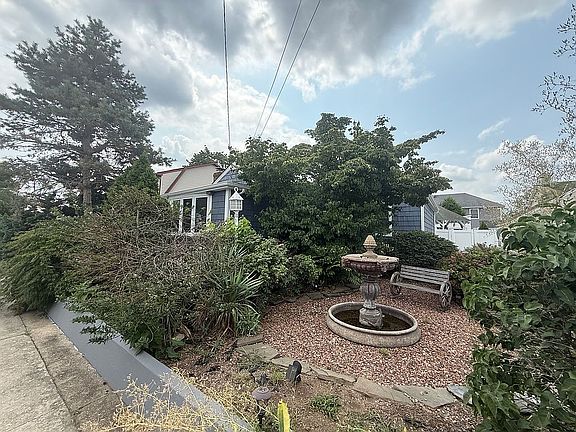 fountain side yard