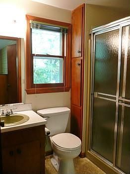 Master bathroom.