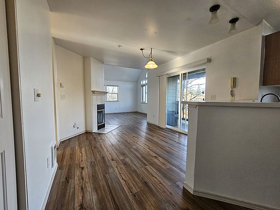 Open dining room/living room area