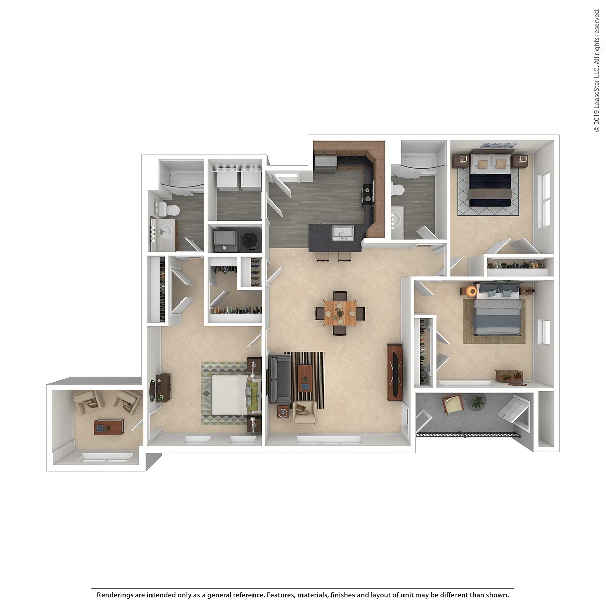 Floor plan E1-A