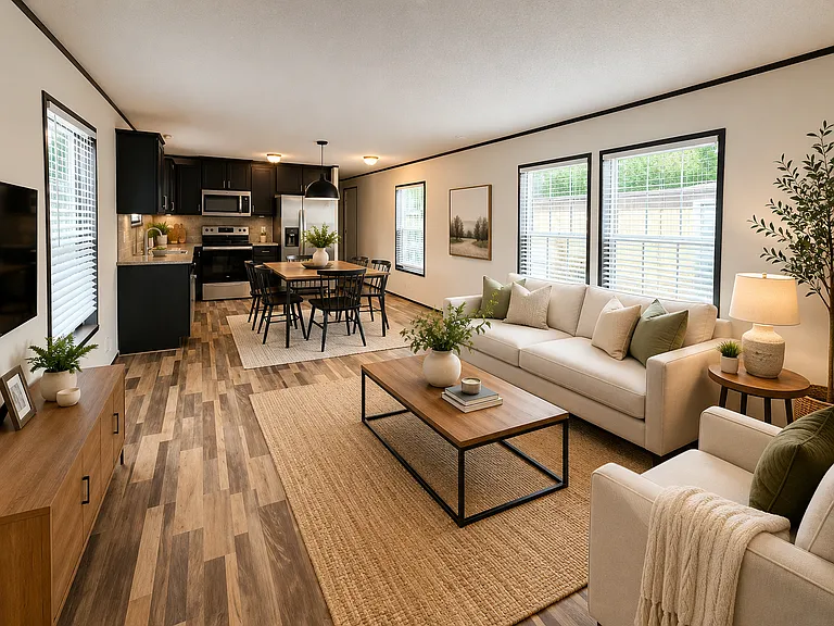 Staged Living Room