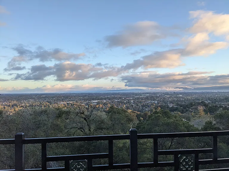 Imagine waking up to this view every day, yet only a little over a mile to Los Gatos High School.