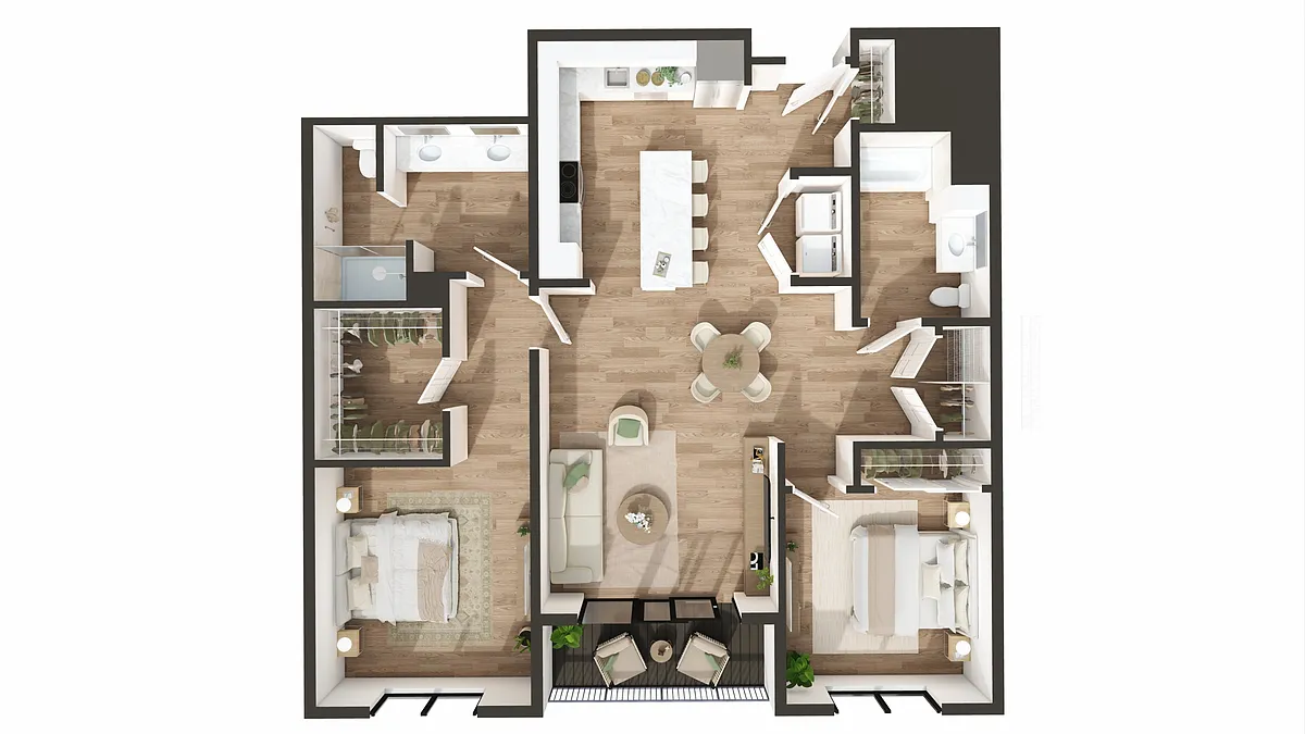 Floor plan The Grant