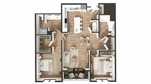Floor plan The Grant