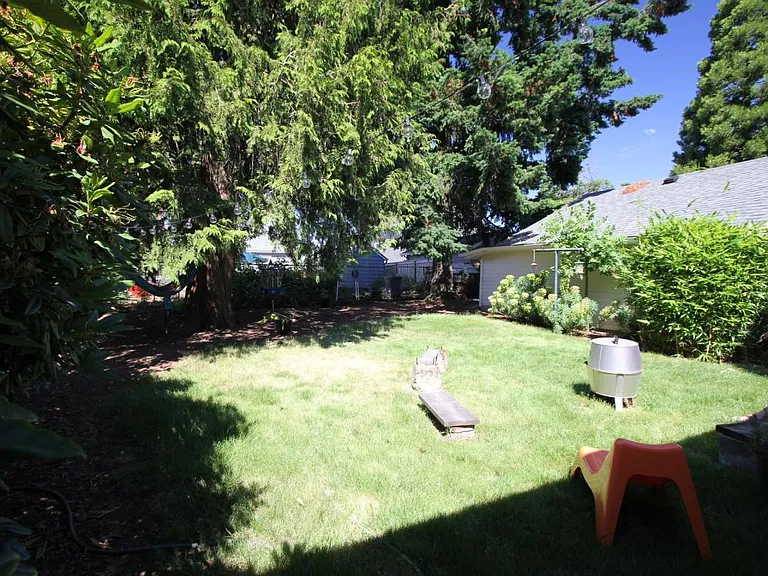 Huge Backyard, view from house