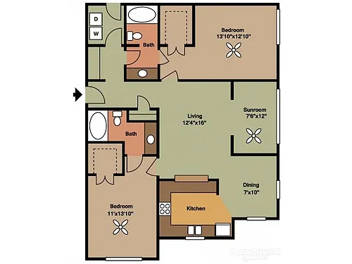 Floor plan B4g