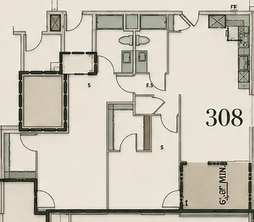 Floor plan The Hancock