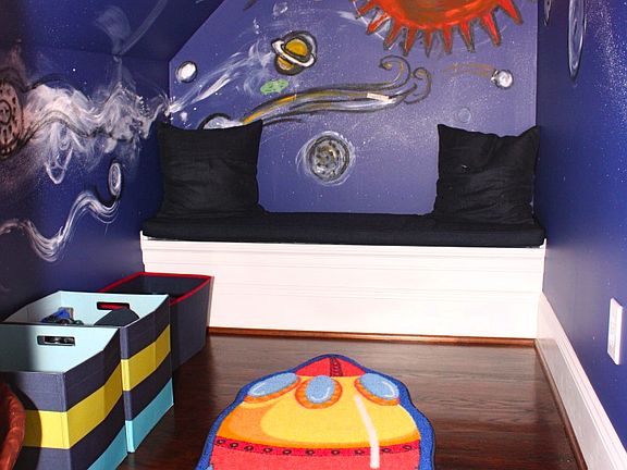 "Hide Out" closet in bdrm #4