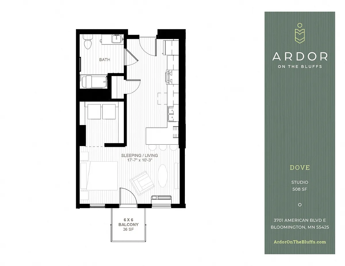 Floor plan Dove