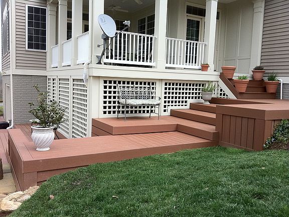 Transition from Porch to Deck