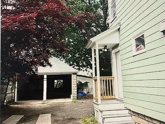 Driveway access to rear parking space, two off street parking spaces include.