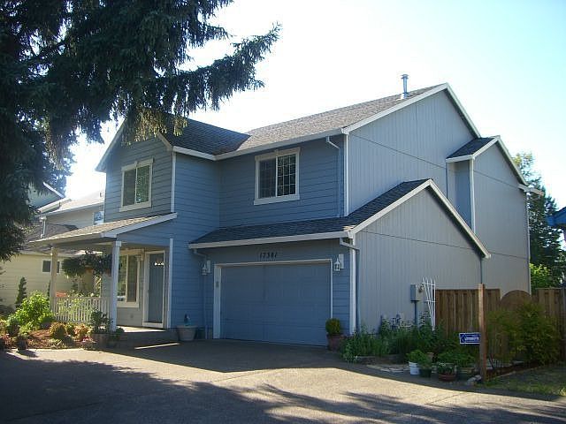 Front of home.