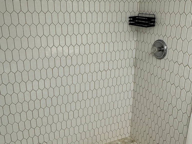 Primary Bathroom. New tile and renovation.