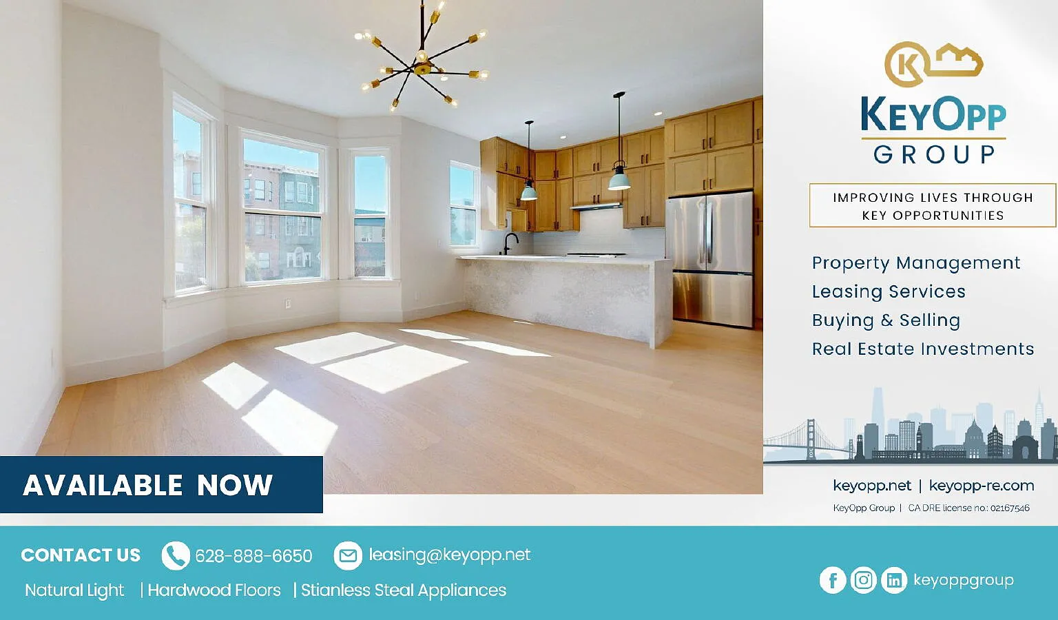 3 bed, 1.0 bath, 1194 sqft, $7,995 — Photo 1