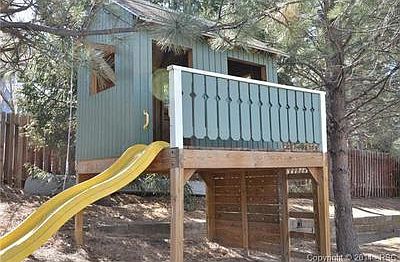 Back yard playhouse stays