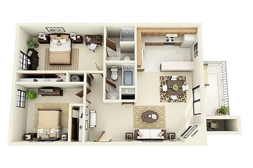 Floor plan Magnolia