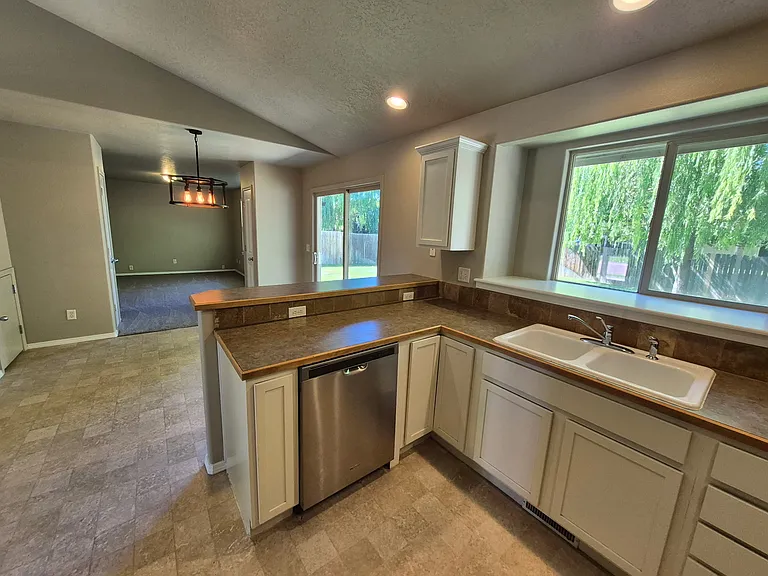 Kitchen and dining room
